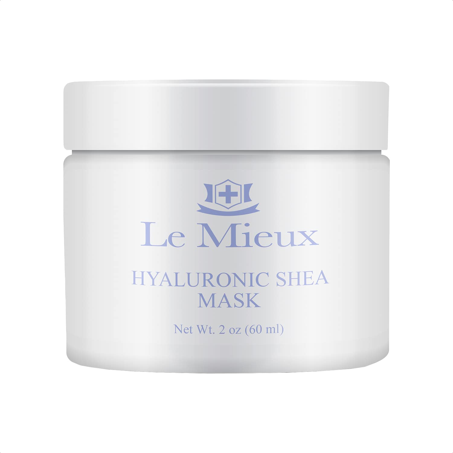 Le Mieux Hyaluronic Shea Mask - Hydrating Cream Mask for Dry & Mature Skin with Shea Butter & Botanical Extracts, Hyaluronic Aci
