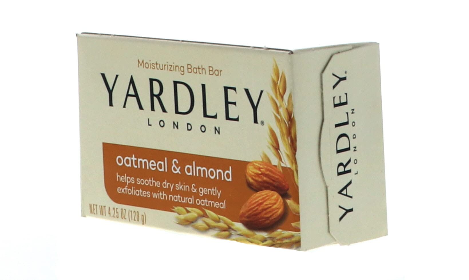 Yardley Oatmeal Almond Bath Bar 4Oz - Pack Of 11