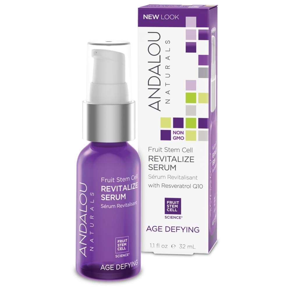 Andalou Naturals Serum Fruit Stem Revitalize