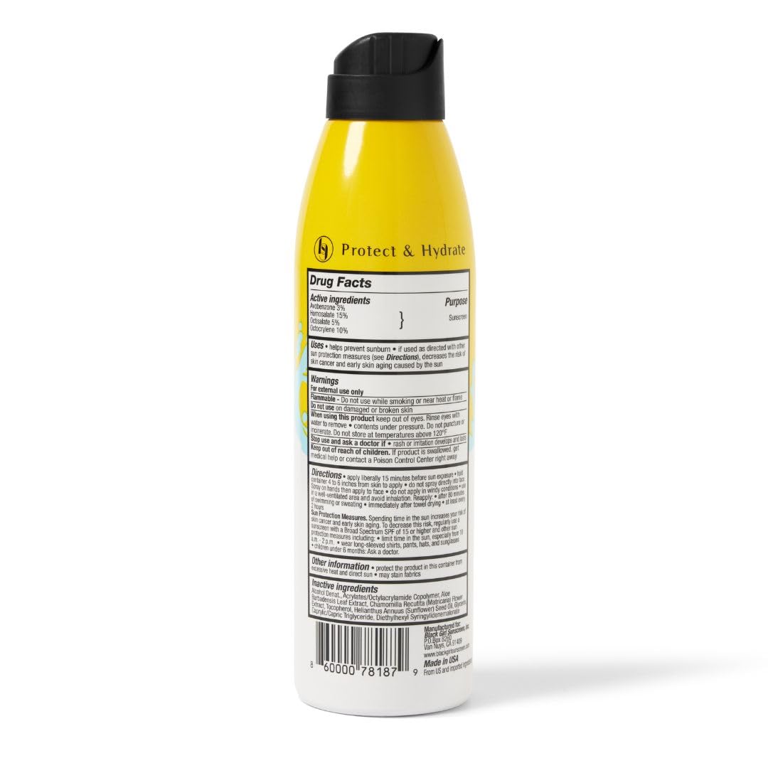 Black Girl Sunscreen Kids SPF 50 Sunscreen Spray N Play,Vegan & Water-Resistant,Will not Leave White Residue,Dry touch finish,No