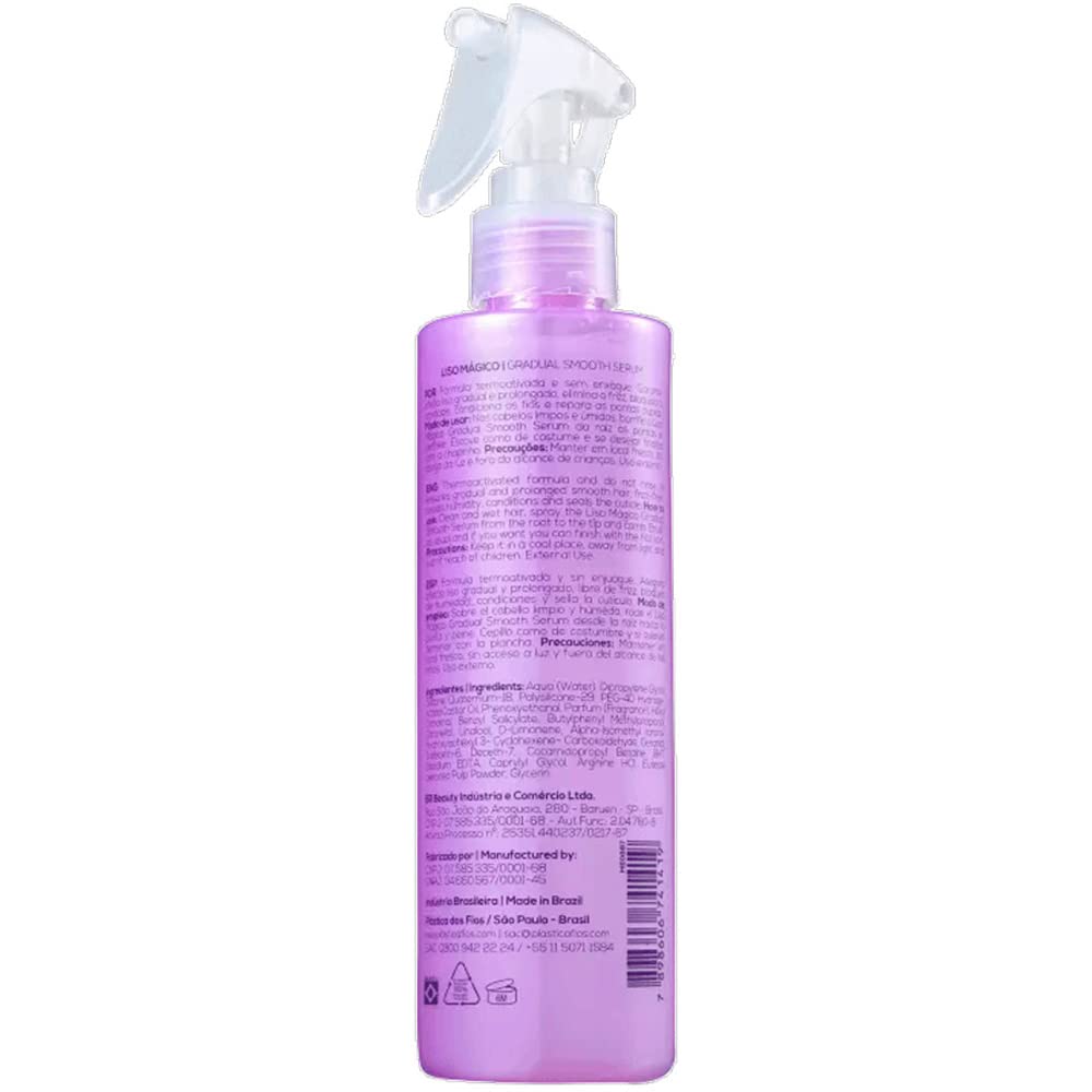 Cadiveu Plastica Dos Fios Liso Magico Gradual Smooth Serum (215ML)