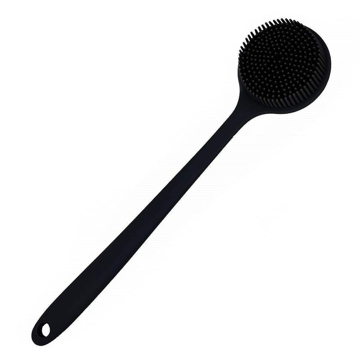 Cinlitek Silicone Body Scrubber, Long Handle Back Scrubber For Body, Shower Srush Back Brush Body Exfoliator