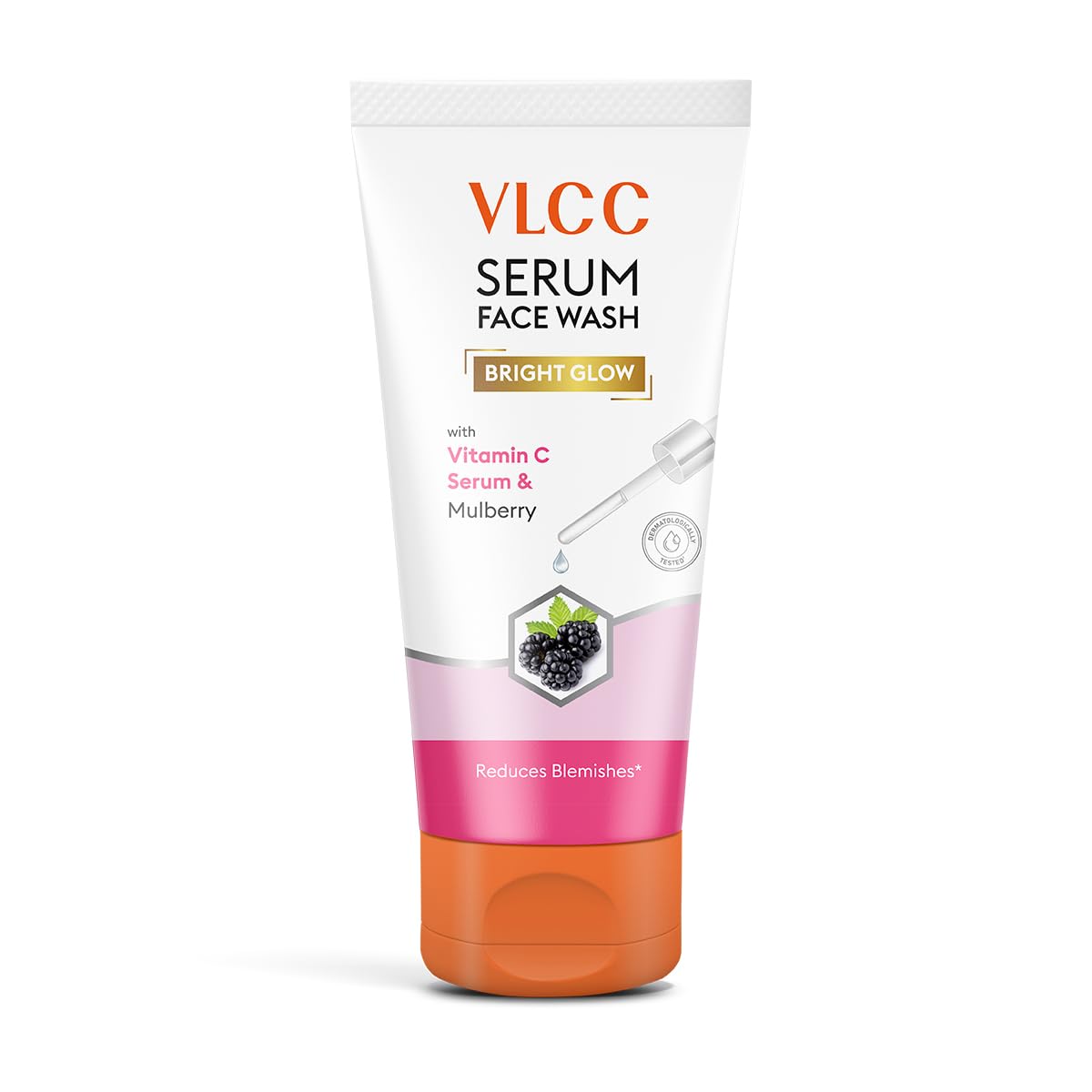 Vlcc Serum Facewash  100Ml | With Vitamin C Serum Rich In Antioxidants & Mulberry Extract To Reduce Blemishes & Bright Glow | D