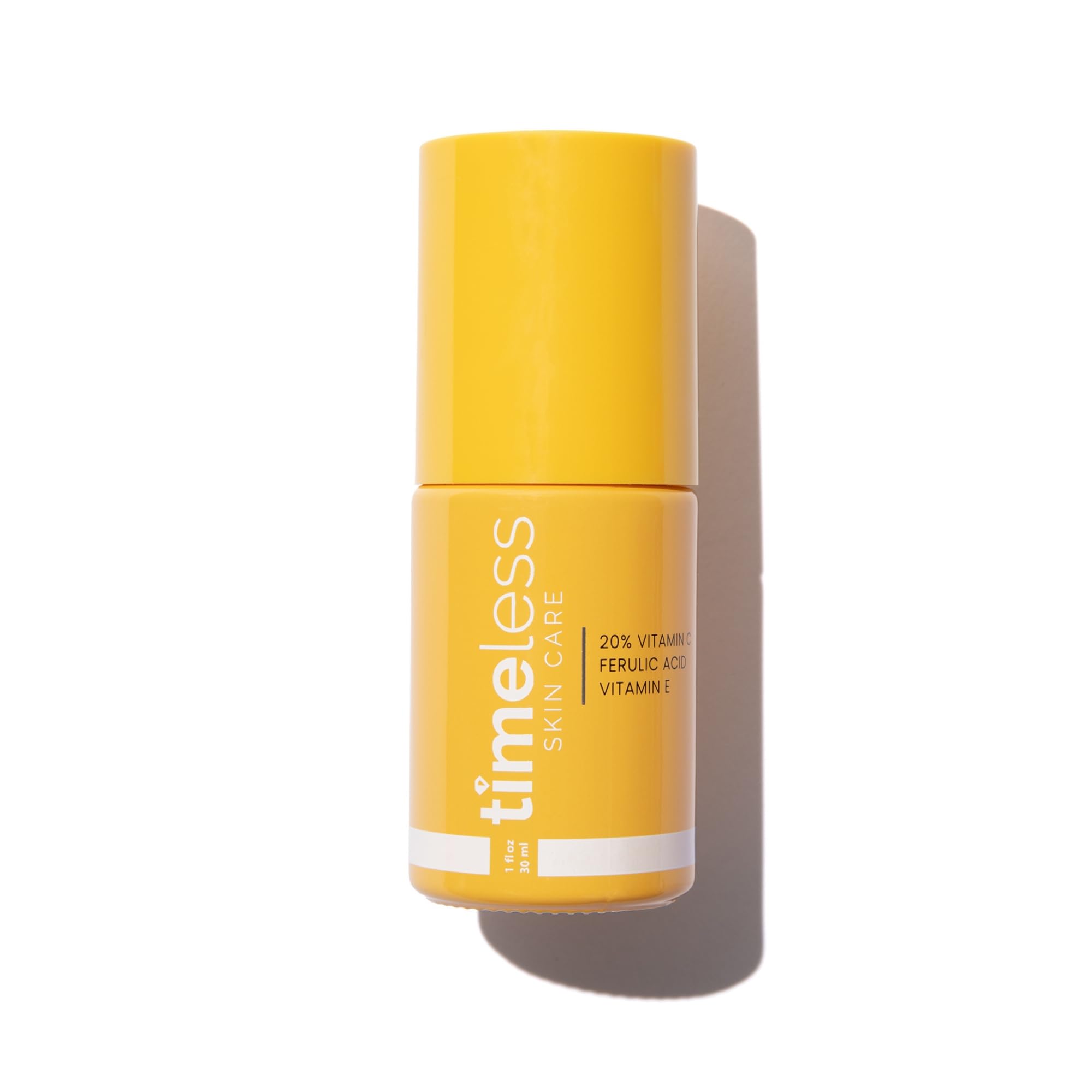 Timeless Skin Care Vitamin C Serum - Brightening, Fragrance-Free, 1 oz for Oily & Dry Skin - TSC 20% Vitamin C+E Ferulic Acid
