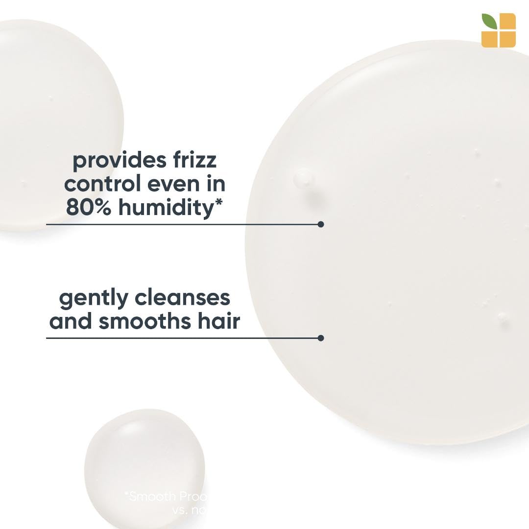 Biolage Smoothproof Shampoo | Cleanses, Smooths & Controls Frizz | Paraben-Free | For Frizzy Hair | 13.5 Fl. Oz