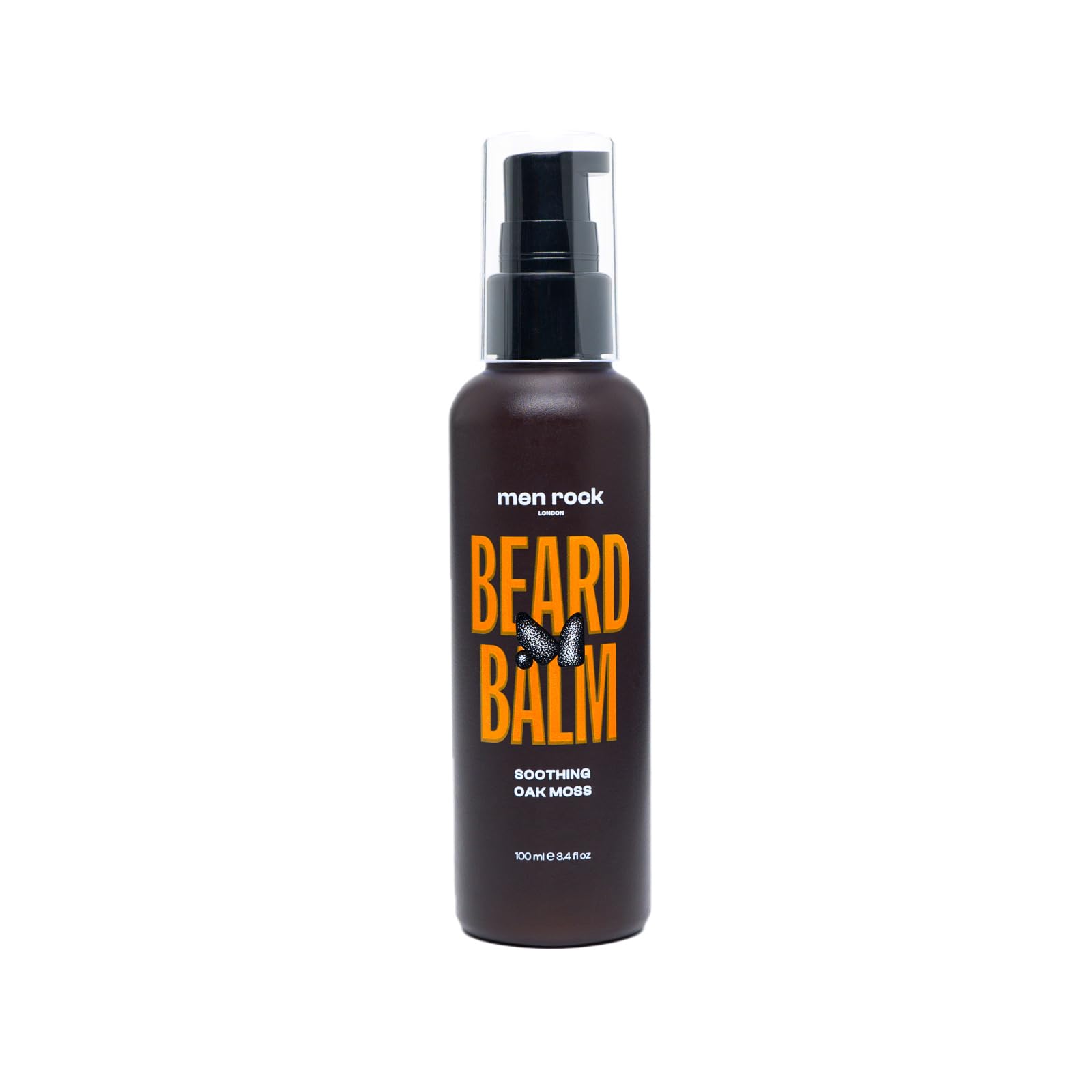 Men Rock Soothing Beard Balm - Oak Moss - Leave In Beard Conditioner for Men - Mens Skincare Products - Conditioning and Softeni