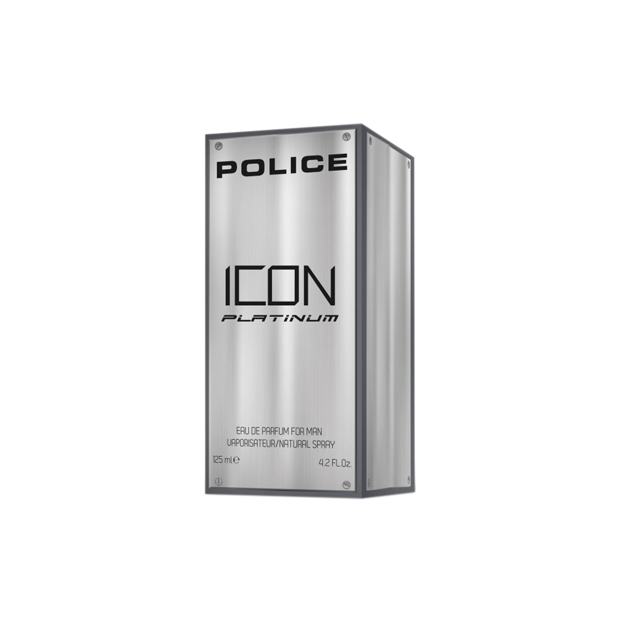 Police Icon Platinum By Police Colognes Eau De Parfum Spray 42 Oz For Men