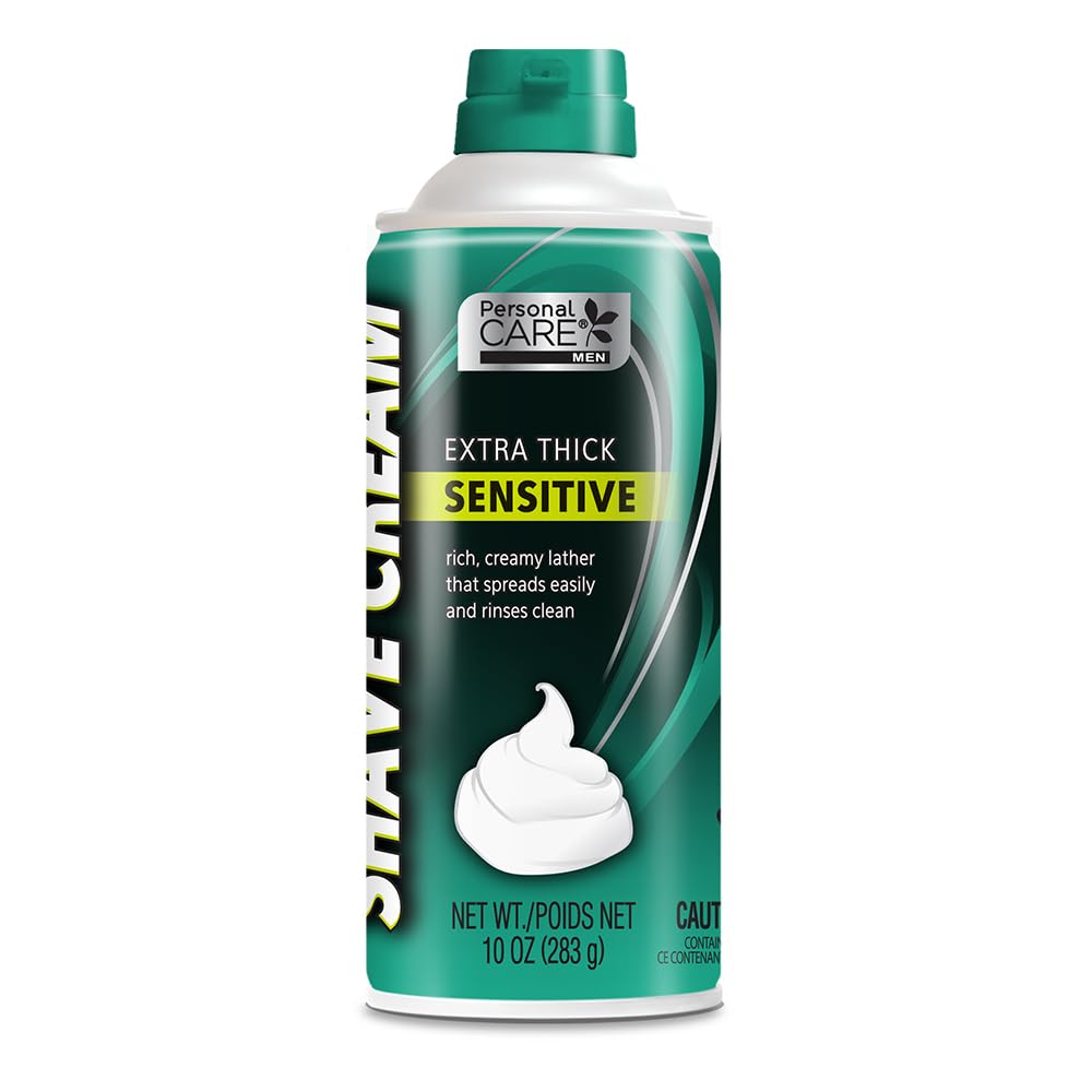 Personal Care Sensitive Shave Cream, 14 Ounce