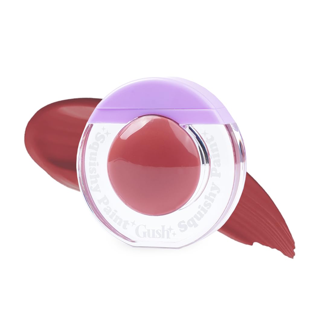 Gush Beauty Serum Liquid Blush Strawberry Crush, Dewy Vegan Pigmented | 15G
