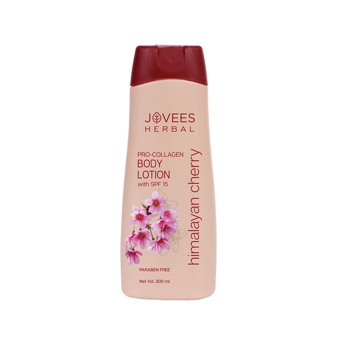 Jovees Herbal Himalayan Cherry Body Lotion For Smooth And Healthy Looking Skin | 72Hr Deep Nourish Moisturizer For Women & Men 3