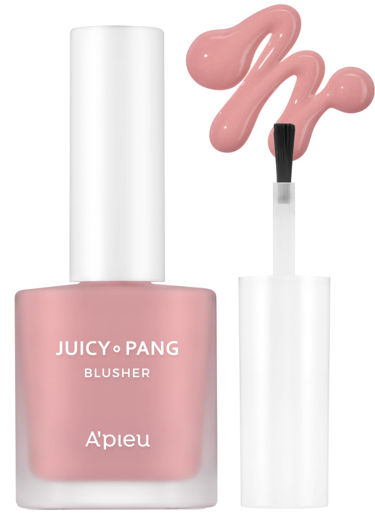 A'PIEU Juicy-Pang Water Blusher [PK03] (0.31 fl oz) - Dewy-Liquid Cheek Color with Fruity Tint and Soft Blendable Texture. Fruit
