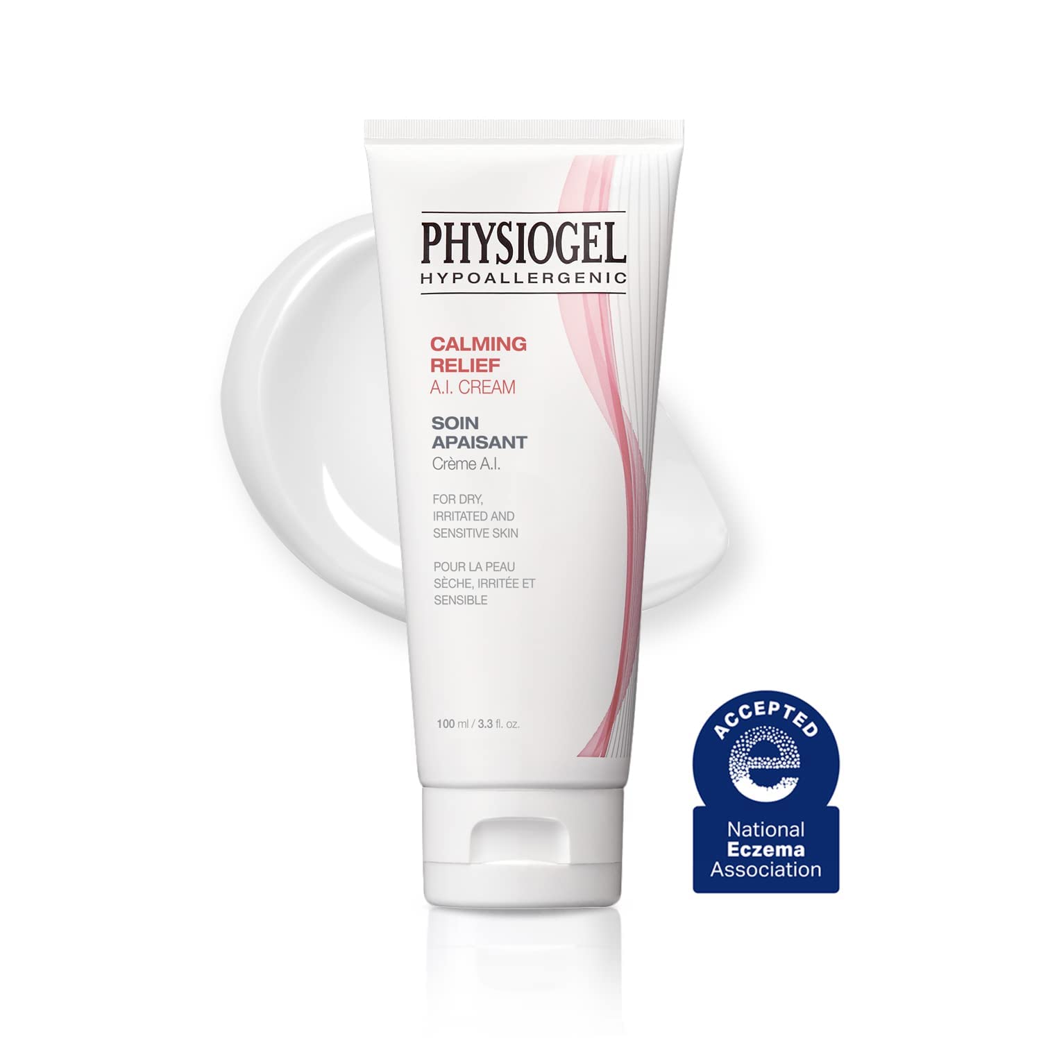 Physiogel Calming Relief Ai Facial Cream  Dry, Red, Itchy, Sensitive Skin  Reduce Redness  Strengthen Skin Barrier  Hypoallergen