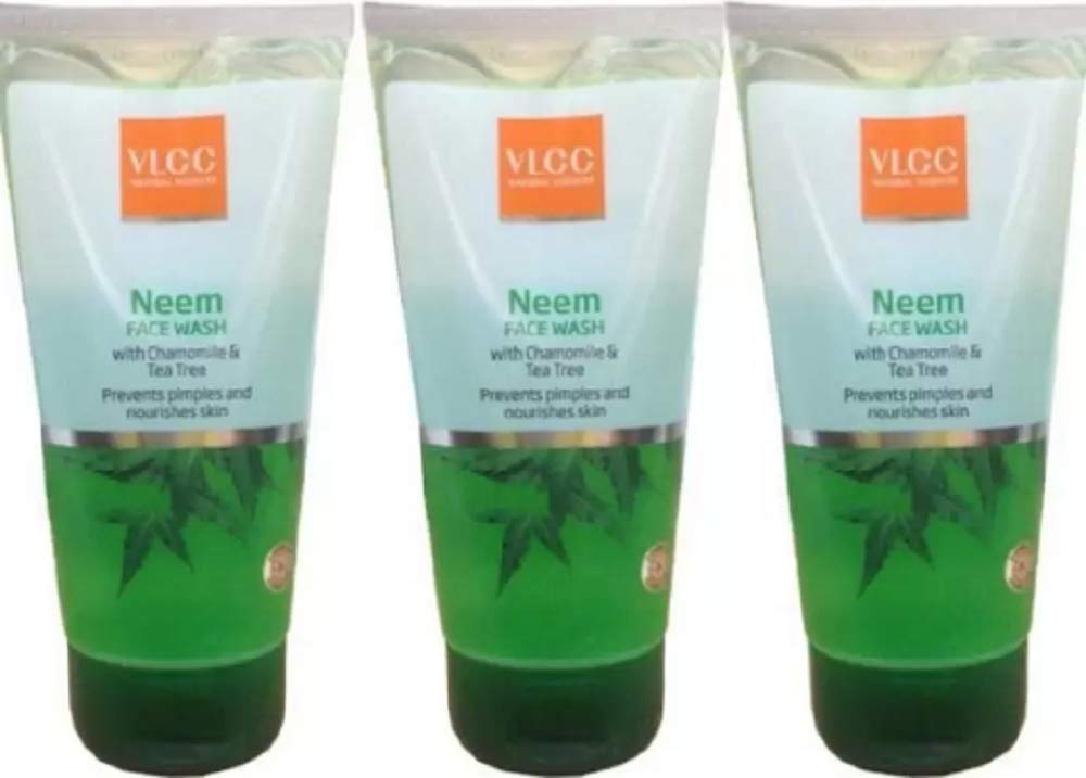 Vlcc Combo Kit Neem Face Wash (150 * 3Ml0 Face Wash (450 Ml)