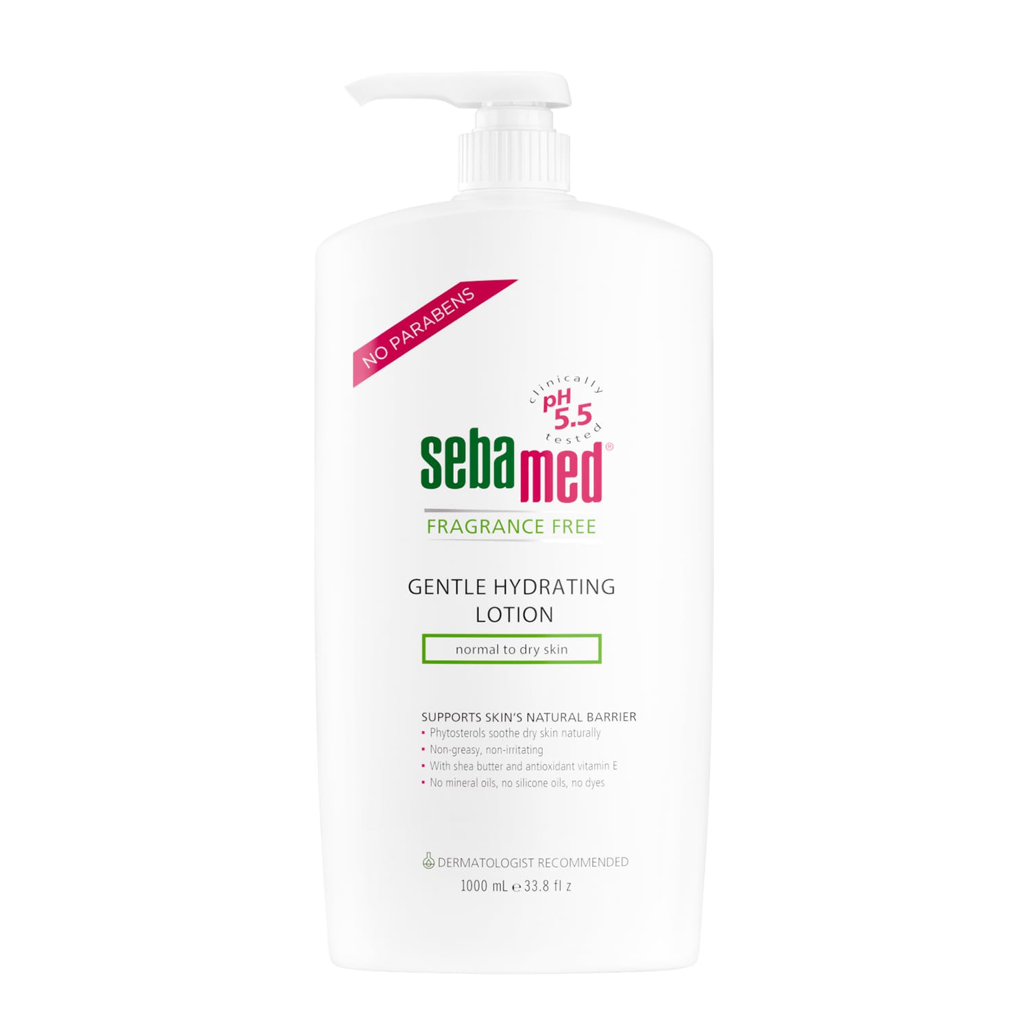 Sebamed Fragrance-Free Gentle Hydrating Lotion Ultra Mild Dermatologist Recommended Moisturizer for Normal To Dry Sensitive Skin