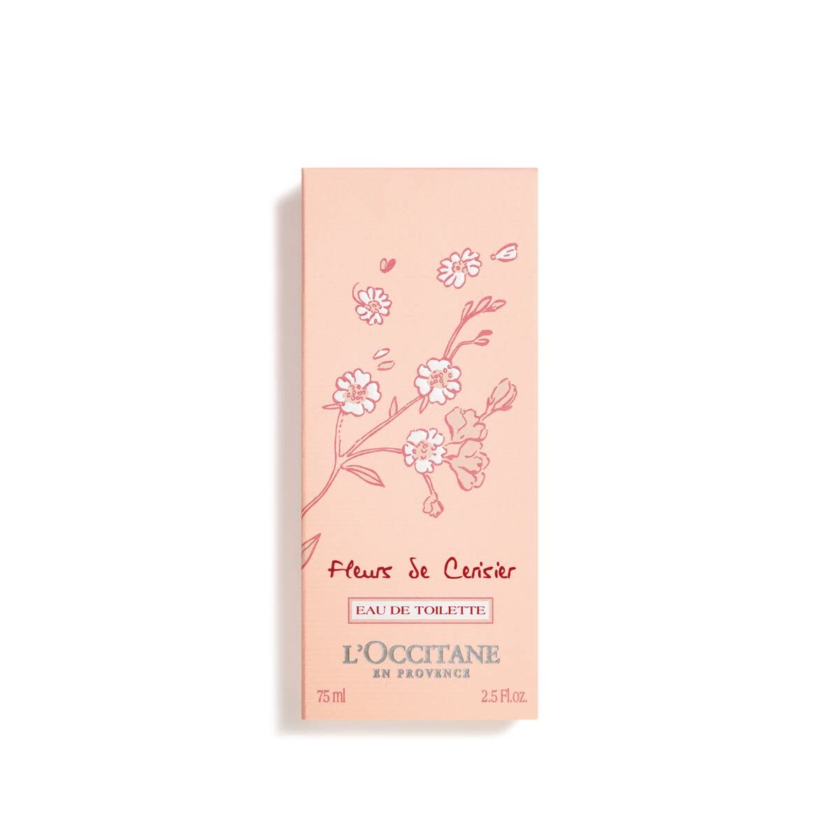 Loccitane Delicate Cherry Blossom Eau De Toilette, Floral And Fruity Frangance 2.5 Fl. Oz.