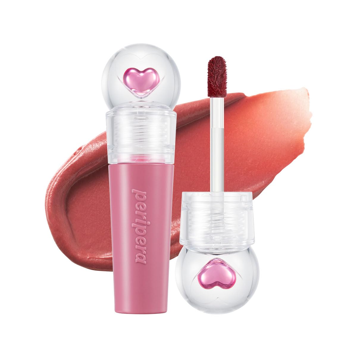 Peripera Ink Jellable Tint, Lip Stain, Korean Lip Tint, High Pigment Color, Longwear, Weightless, Moisutizing, Hydrating (012 Al