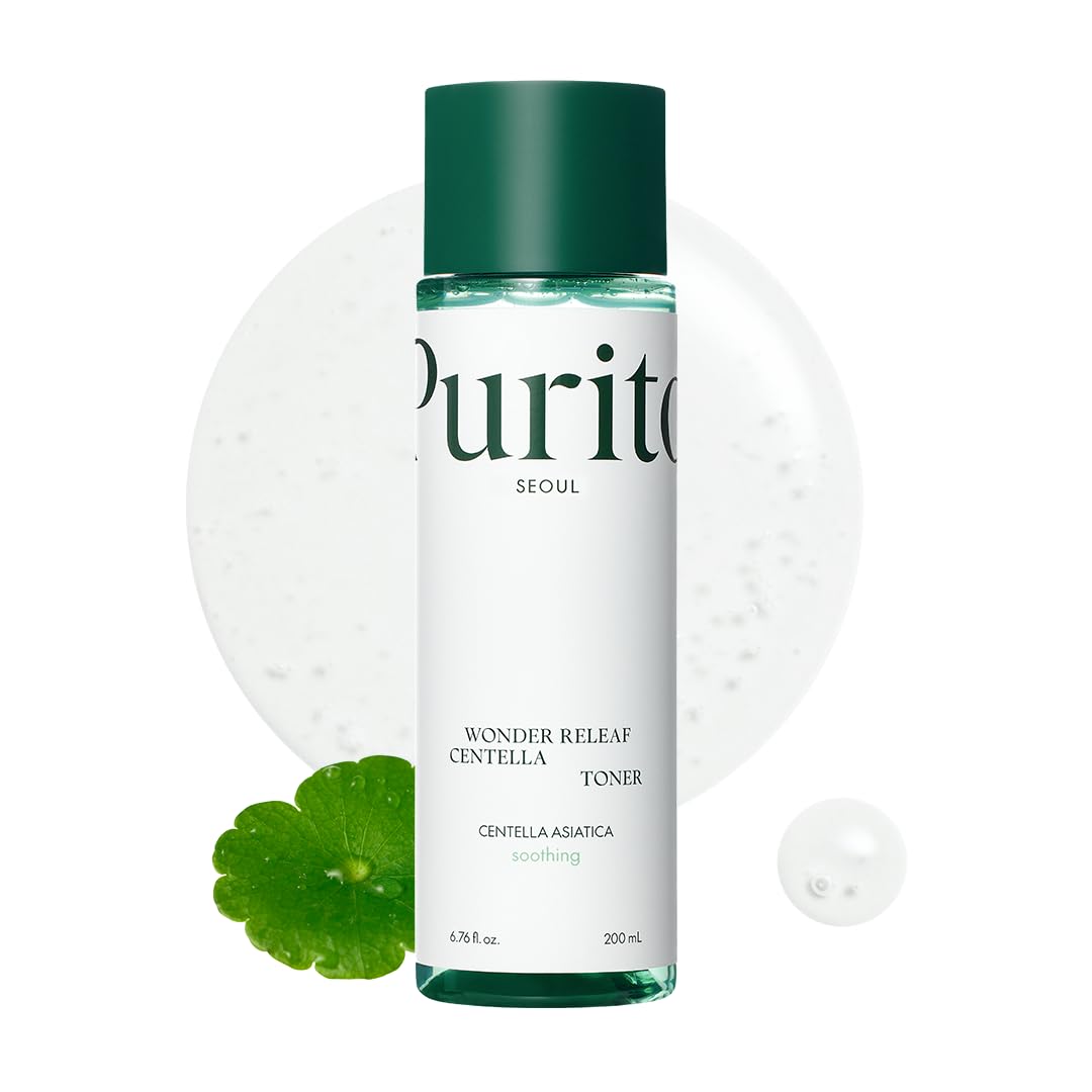 Purito Centella Toner, 200Ml 6.76 Fl.Oz, Korean Centella, Soothing, Hydration, Alchhole-Free Facial Toner For Face, K-Beauty, Ko