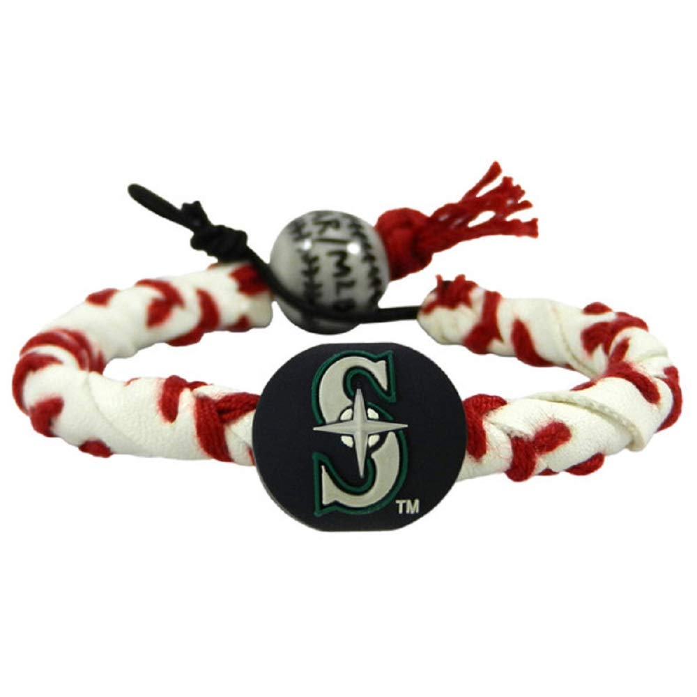 MLB Seattle Mariners Classic Frozen Rope Baseball Bracelet