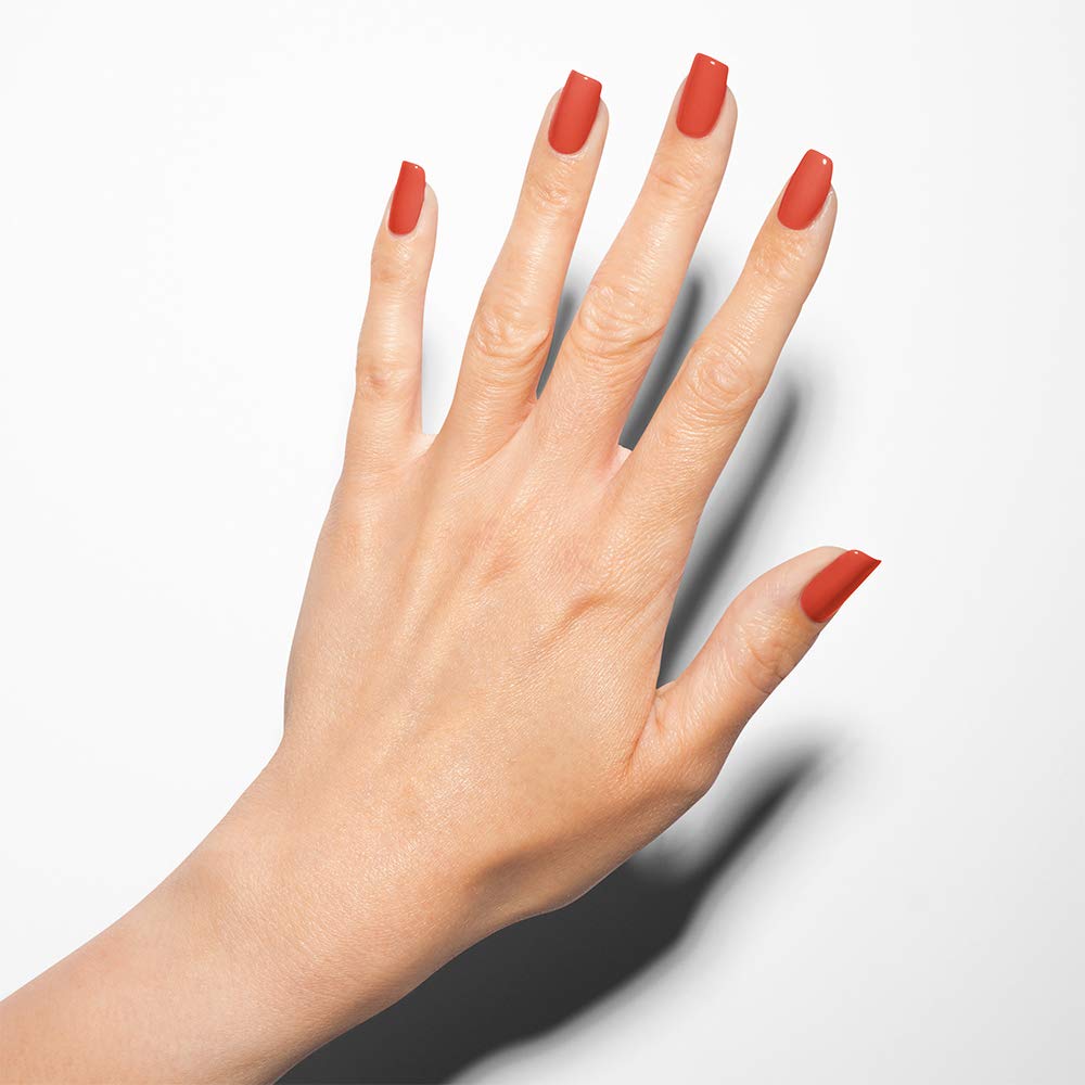 Morgan Taylor Nail Lacquer (Tiger Blossom) Orange Nail Polish, Finger Nail Polish, Long Lasting Nail Polish, Orange Nail Lacquer