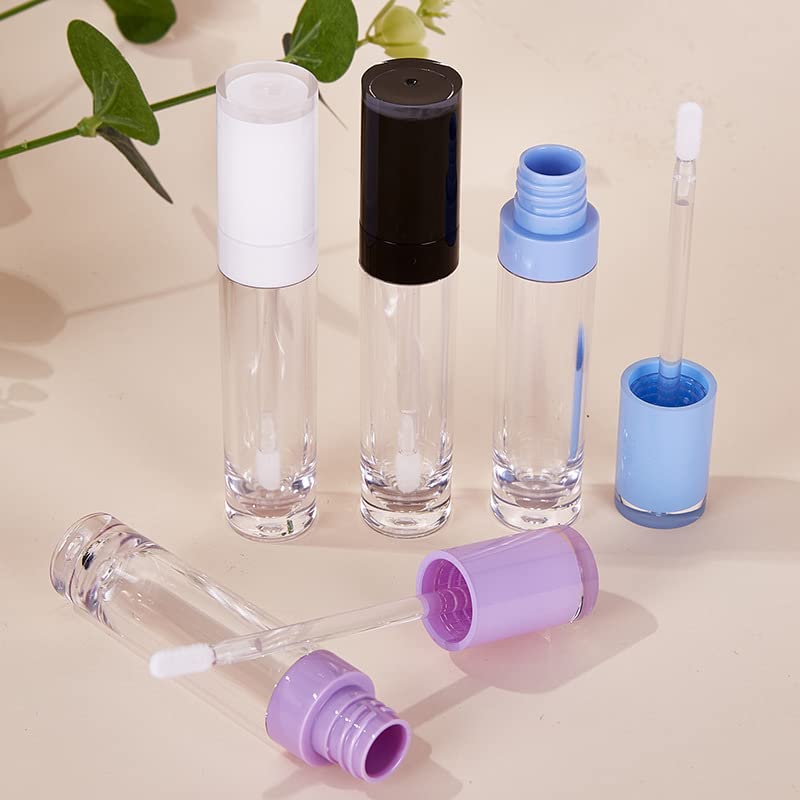Cosidea 26 Pcs Empty 8Ml Lip Gloss Tubes With Clear Wand