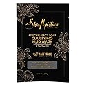 Shea Moisture African Black Soap Mud Mask 0.5 Ounce (12 Pieces)