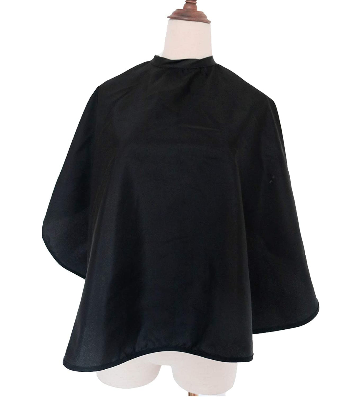 St-Best-P Makeup Cape Bibs Black Hair Salon Capes Styling Shampoo Haircut Professional Short Shaving Apron Hairdressing (1Pcs)