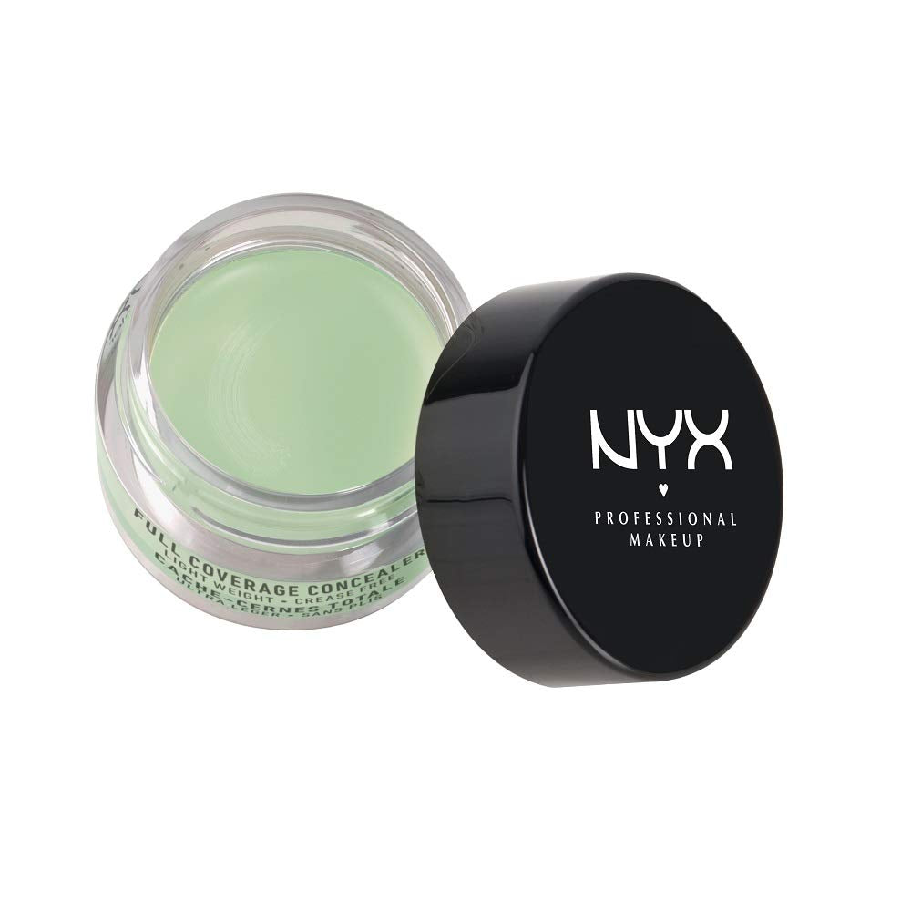 NYX Cosmetics Concealer Jar, Green, 0.21-Ounce