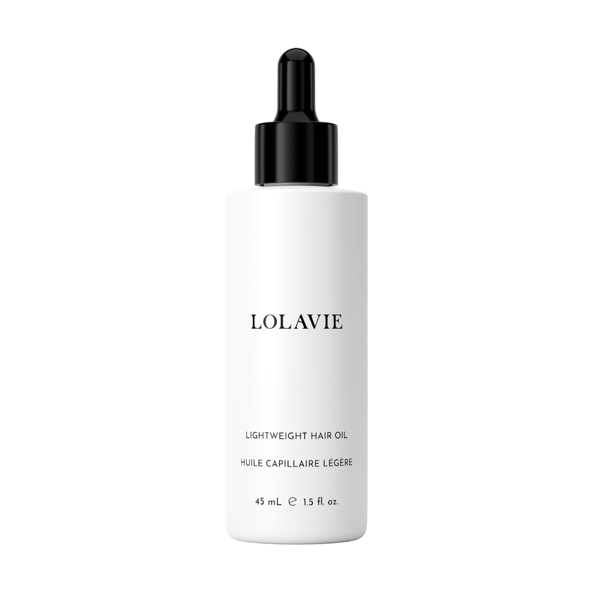 LolaVie Lightweight Hair Oil - 1.5 oz - Delivers Weightless Shine, Reduces Frizz & Smooths Split Ends - Color Safe - All Hair Ty