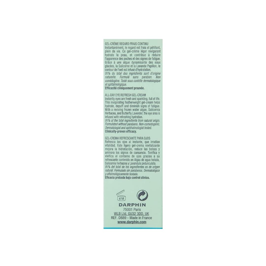 Darphin Hydraskin All-Day Eye Refresh Gel-Cream, 05 Ounce (I0013949)