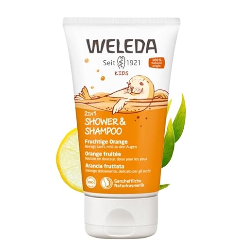 Weleda Kids 2 In 1 Happy Orange Shower, 150 Ml