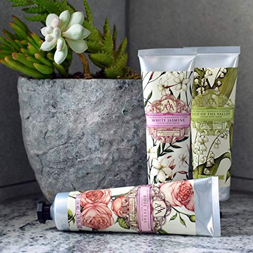 Aaa Floral - Luxury Body Cream - White Jasmine - Enriched With Shea Butter - 130 Ml / 4.4 Fl Oz