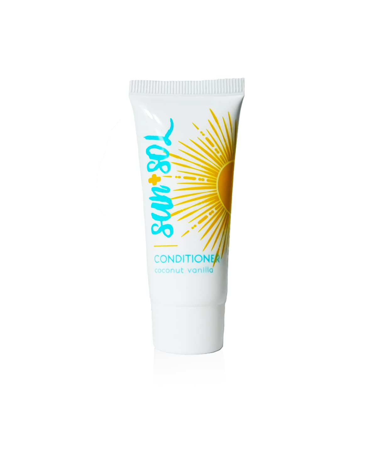 World Amenities Sun + Sol Bulk Hydrating Conditioner With Warm Coconut & Vanilla Fragrances, Travel Size Toiletries, Mini Hotel