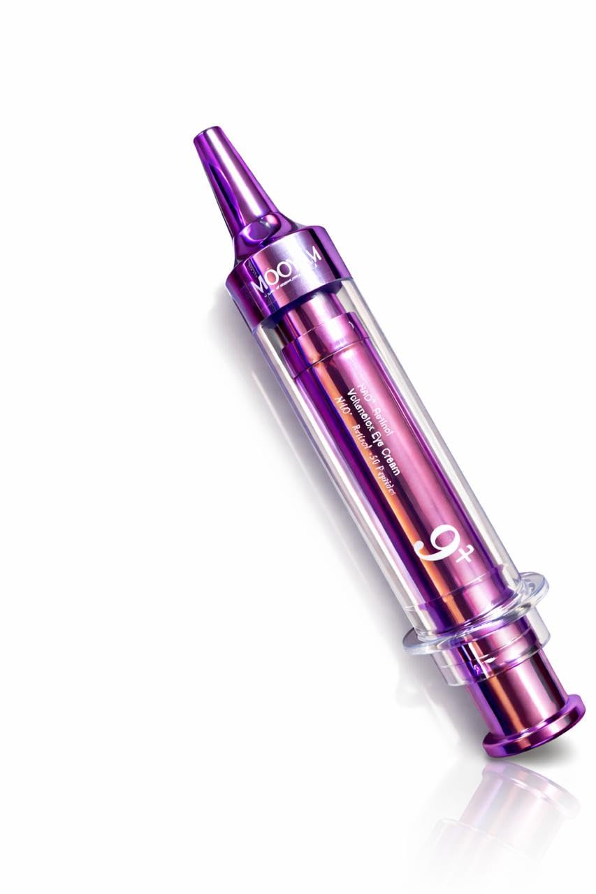 No.9 Nad+ Volumizing Eye Cream With Retinol, Niacinamide, 50 Peptides, Ceramide, Adenosine, Purple