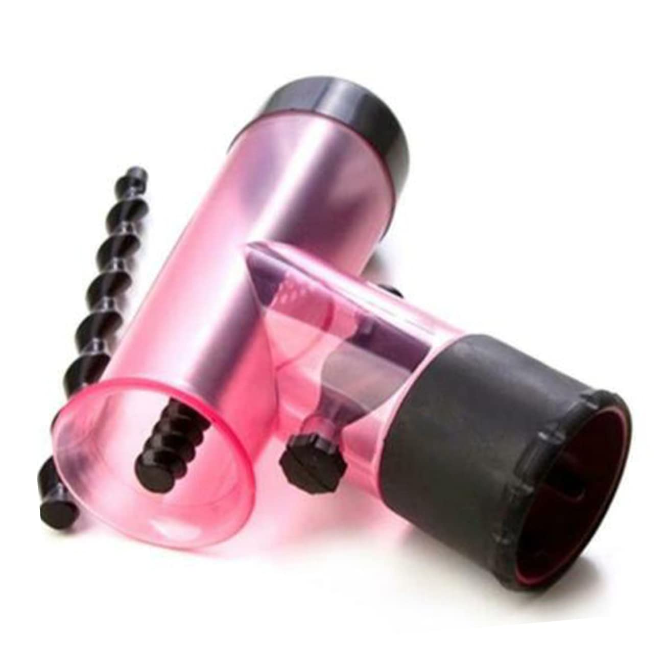 DEARMAMY Curly Hair Roller with Dryer Nozzle Adapter Portable Hair Divider for Up to Diameter Hair Dryer Interface Includes Curl