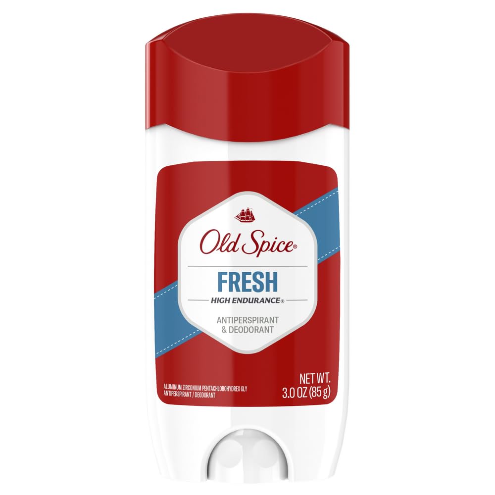 Old Spice Antiperspirant & Deodorant for Men, High Endurance, Long Lasting Fresh, 3 Oz, (Packaging May Vary)