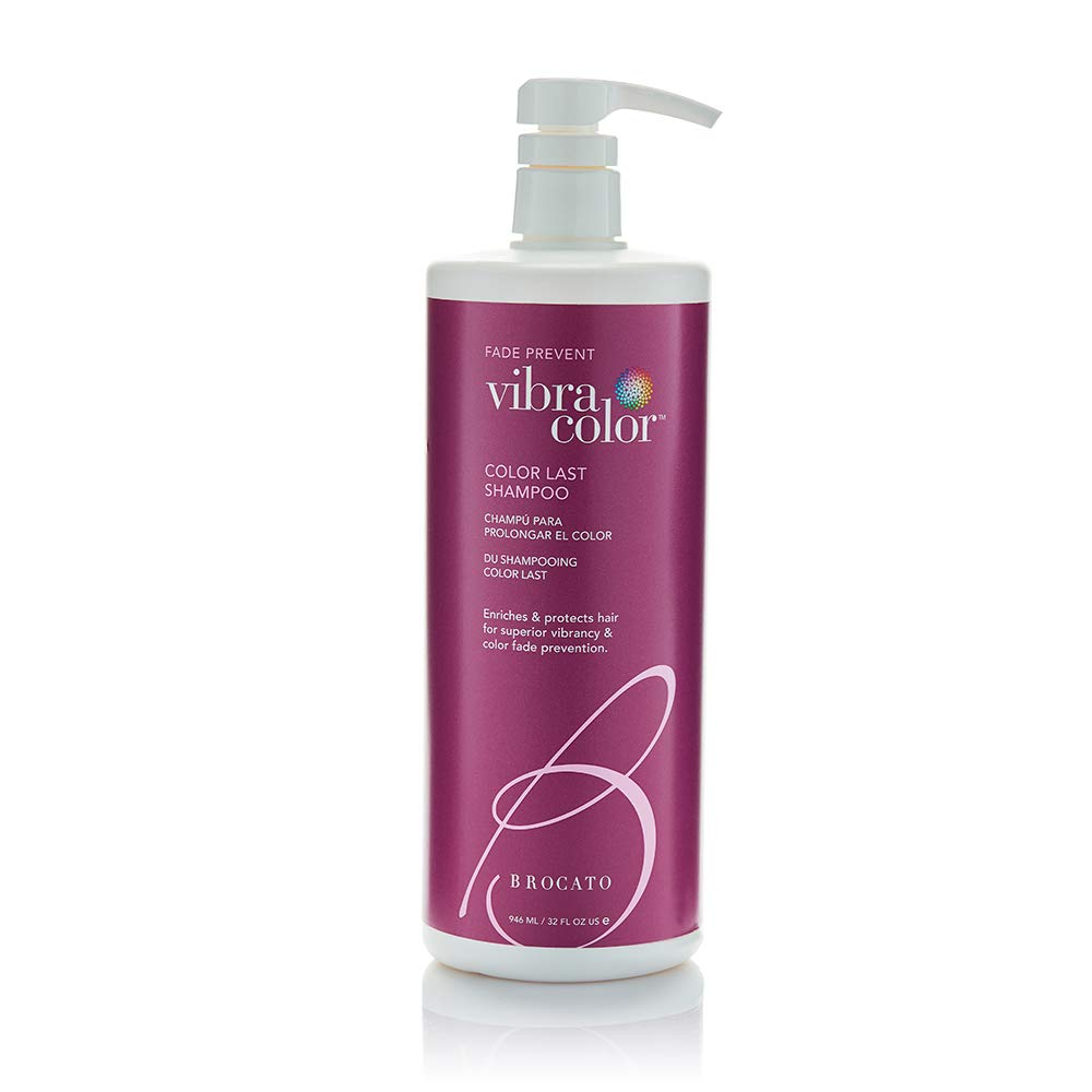 Brocato Vibracolor Color Last Shampoo: Color Safe Shampoo for Color Treated Hair - Prevents Fading and Extends the Life and Bril