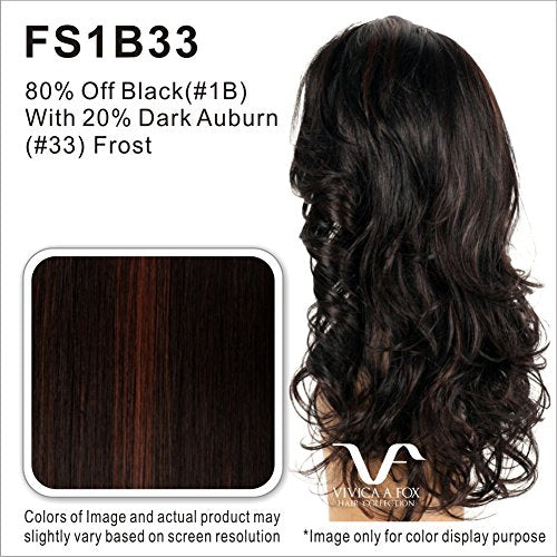 Vivica A. Fox OLIVIA-V New Futura Fiber, Deep Lace Front Wig in Color FS1B33