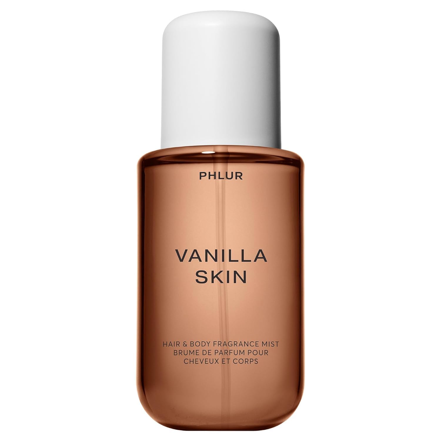 PHLUR Vanilla Skin Body Mist - Hair & Body Mist for Women & Men Fragrance - Vanilla Body Spray with Pink Pepper, Cashmere Wood &