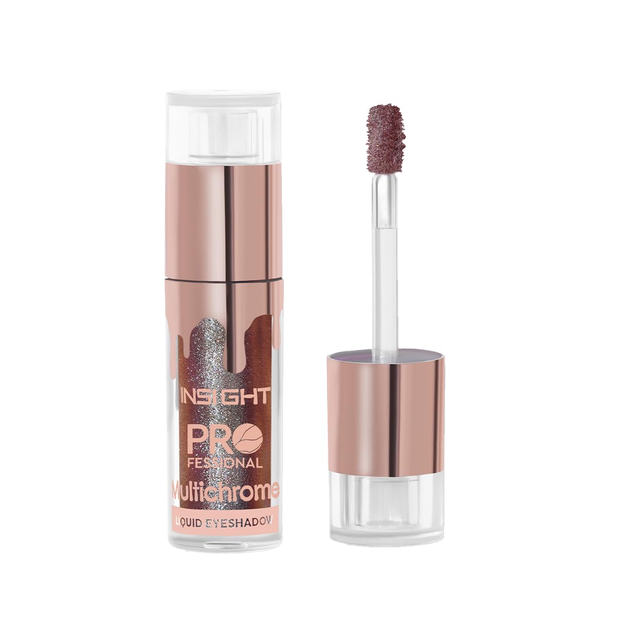 Insight Professional Multichrome Liquid Eyeshadow - Snake Skin | Metallic Effect | Enriched With Green Tea & Cucumber Extracts |