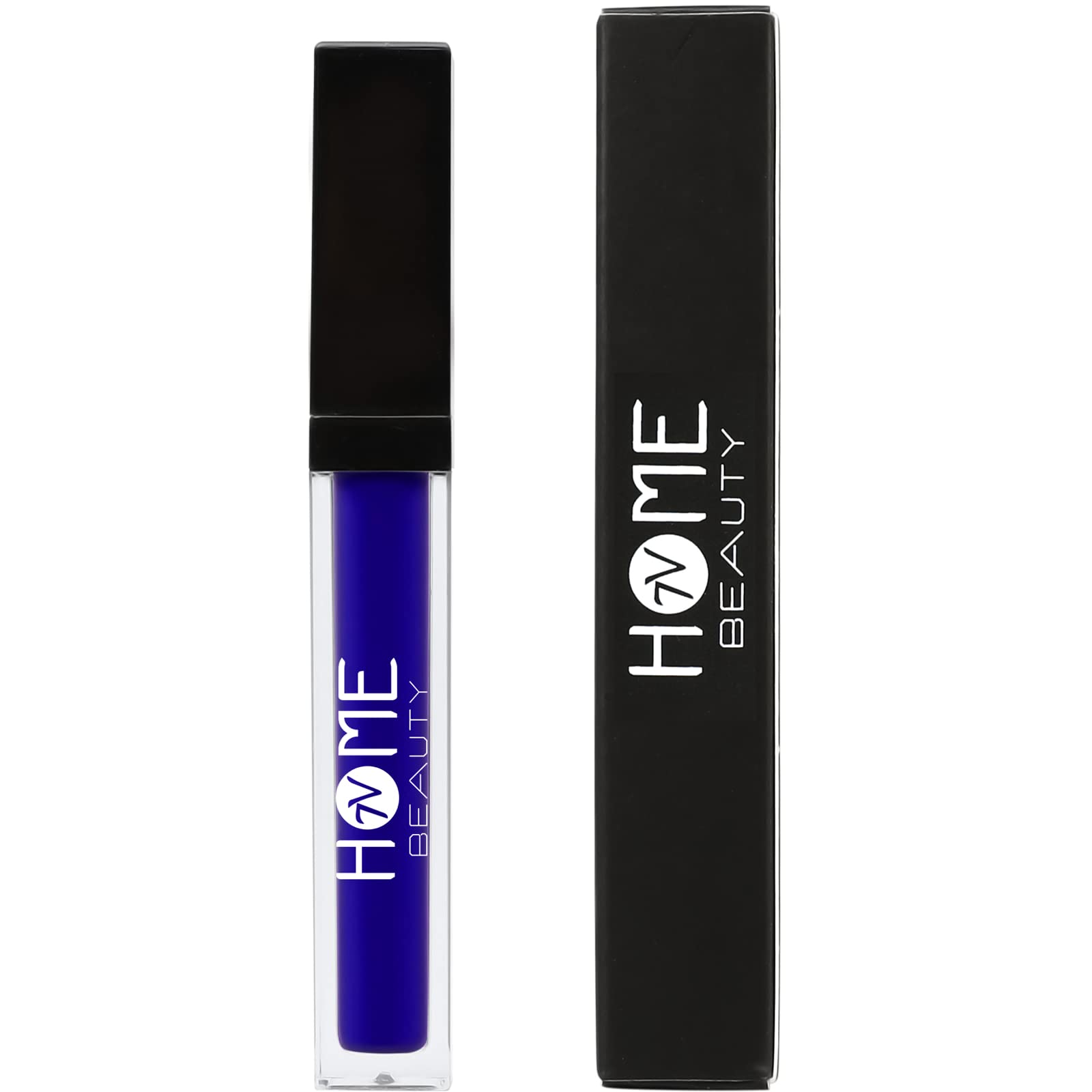 7V Home Beauty Blue Matte Liquid Lipstick, Long Lasting High Pigmented Non-Stick Waterproof Blue Lipstick (5Ml, #230)