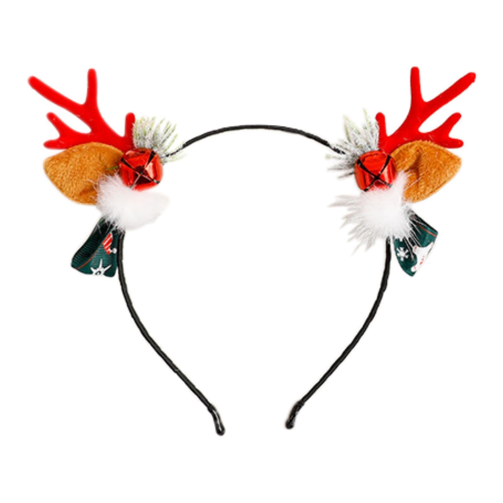 bnf Christmas Headband Cute Costume Hair Hoop for Adults Playing Ideal Gift Bell Home & Garden | Greeting Cards & Party Supply |
