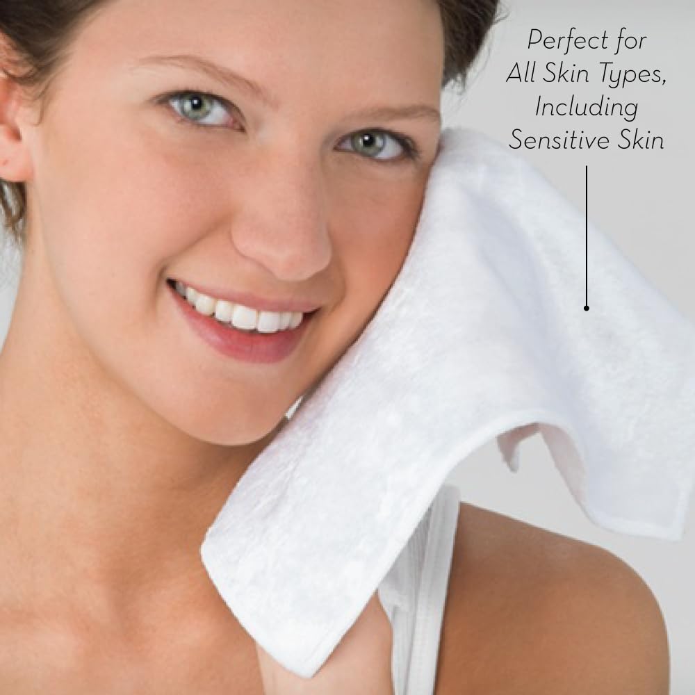 Wonder Cloth (Pack Of 6) - All Natural Make-Up Remover Cloth, Removes Makeup Instantly With Just Water, Cleanses And Exfoliates,