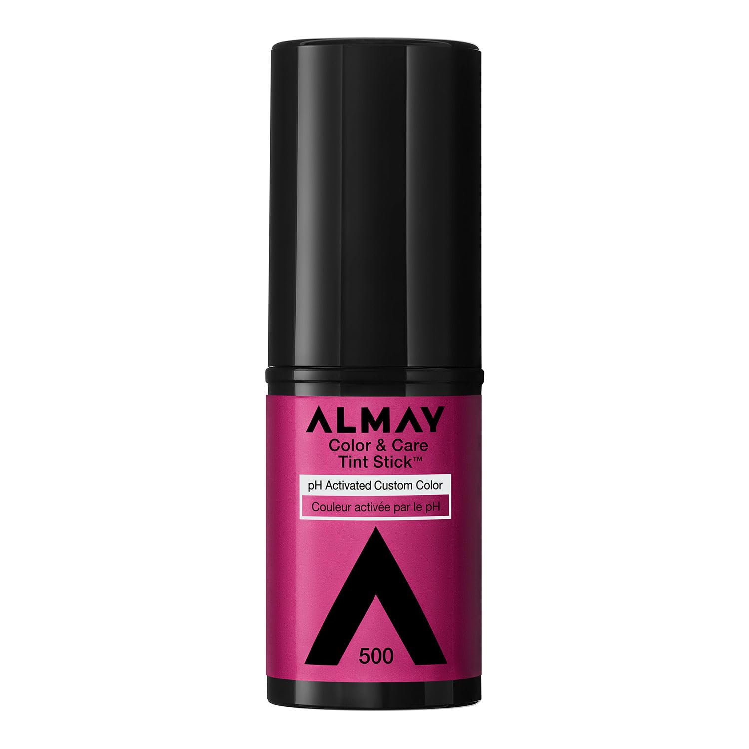 Almay Lip and Cheek Tint, Color & Care Tint Stick, Multi-Use Moisturizing Blush and Lip Color, Dewy Finish, 500 Berry Flush, 0.2