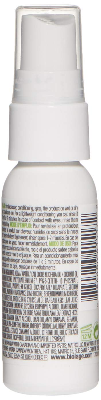 Biolage All-In-One Coconut Infusion | Multi-Benefit Treatment Spray For All Hair Needs | With Coconut | For All Hair Types | Sul
