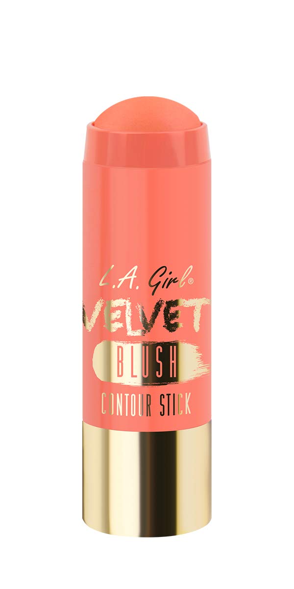 L.A. Girl Velvet Contour Sticks, Blush Snuggle, 0.2 Ounce (Pack Of 3)