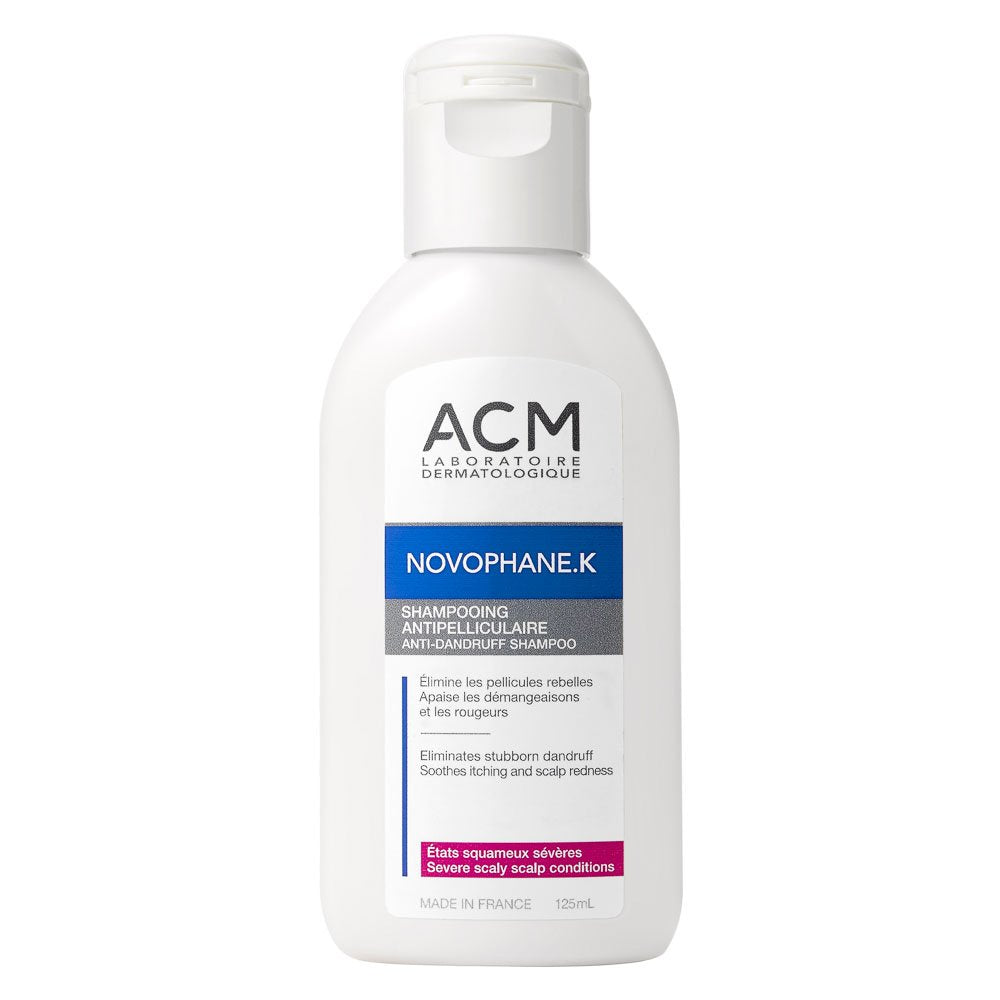 Acm Laboratoire Dermatologique Novophane K Anti Dandruff Treatment Shampoo 125Ml