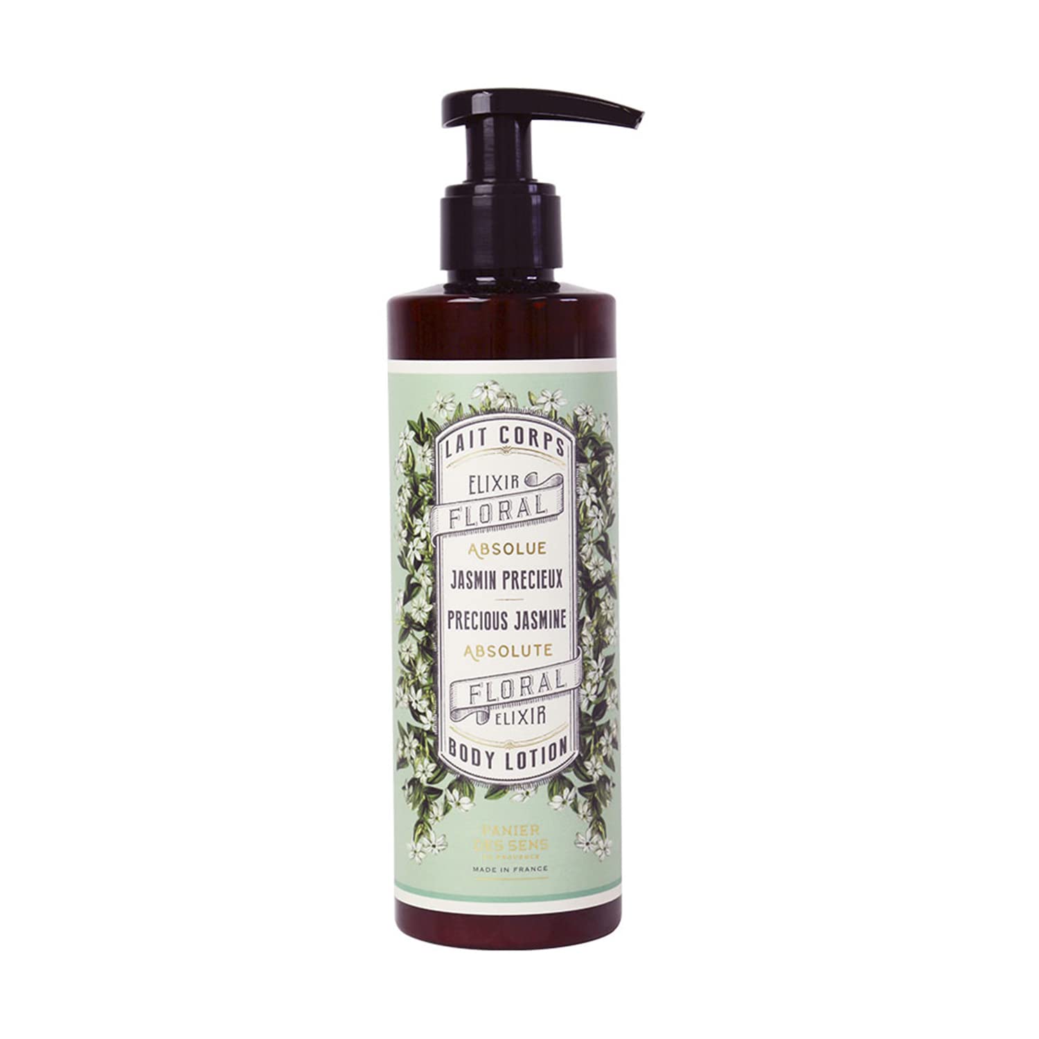 Panier des Sens - Jasmine Body Lotion for Dry Skin - Hydrating Body Cream for Women - Fluid Body Moisturizer with Shea Butter & 