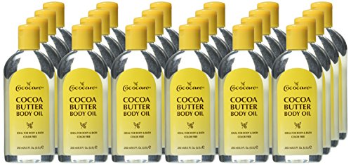 Cococare Cocoa Butter Body Oil, 8.5 Fluid Ounce (Pack of 24)