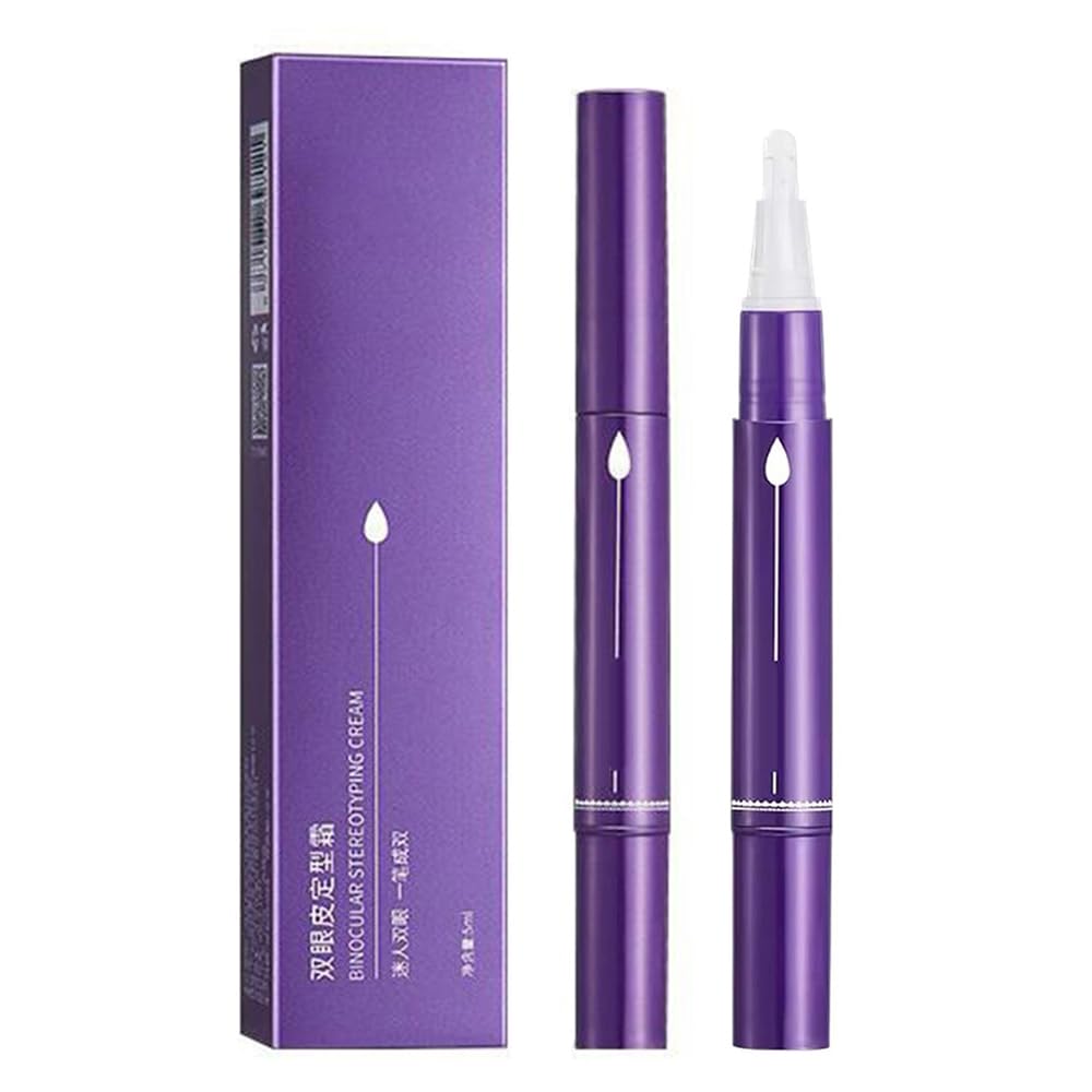 Chenkxin 2pcs Double Eyelid Styling Cream Invisible Eyelids Natural Essence NonGlue Double Eyelid Patch Easily Double Eyelids S