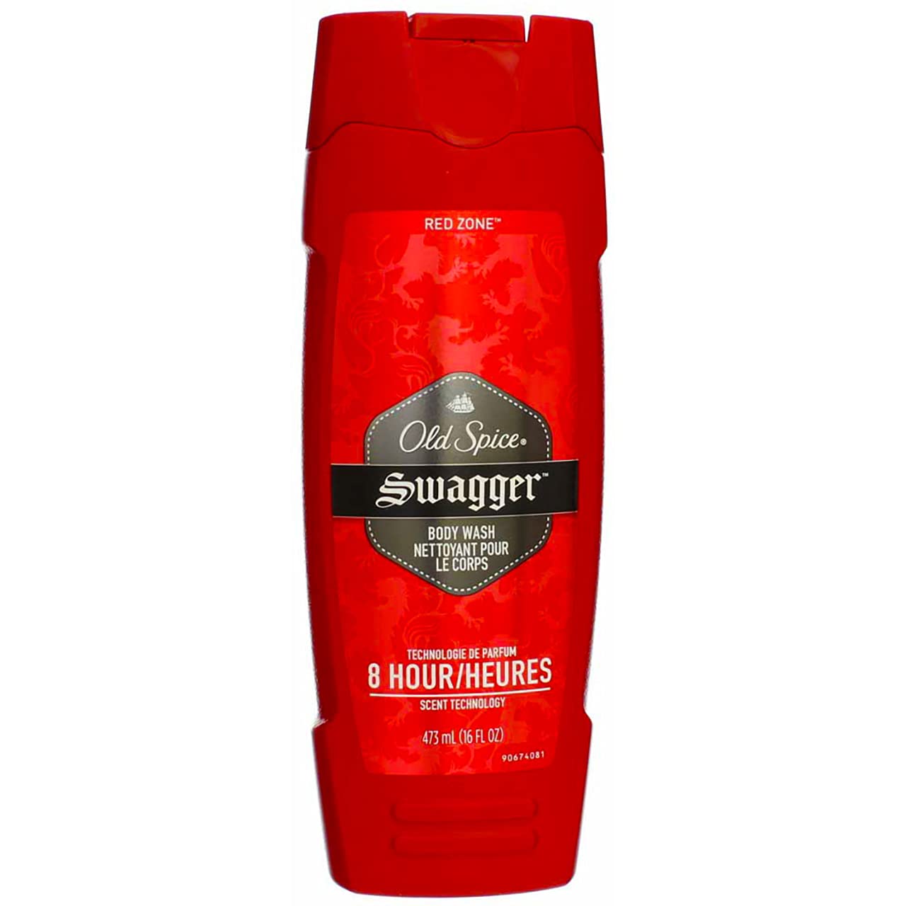 Old Spice Red Zone Body Wash Swagger 16 oz (Pack of 7)